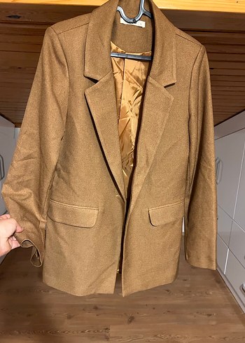 Kahverengi Kadın Blazer Ceket - Görsel 4