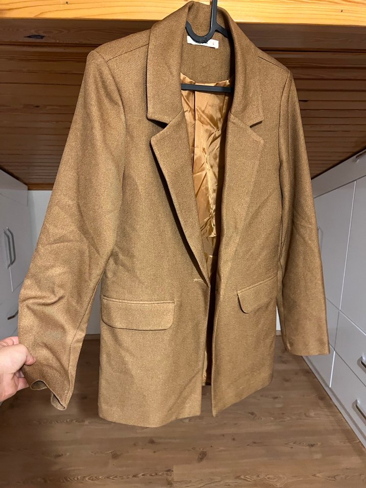 Kahverengi Kadın Blazer Ceket - Görsel 2