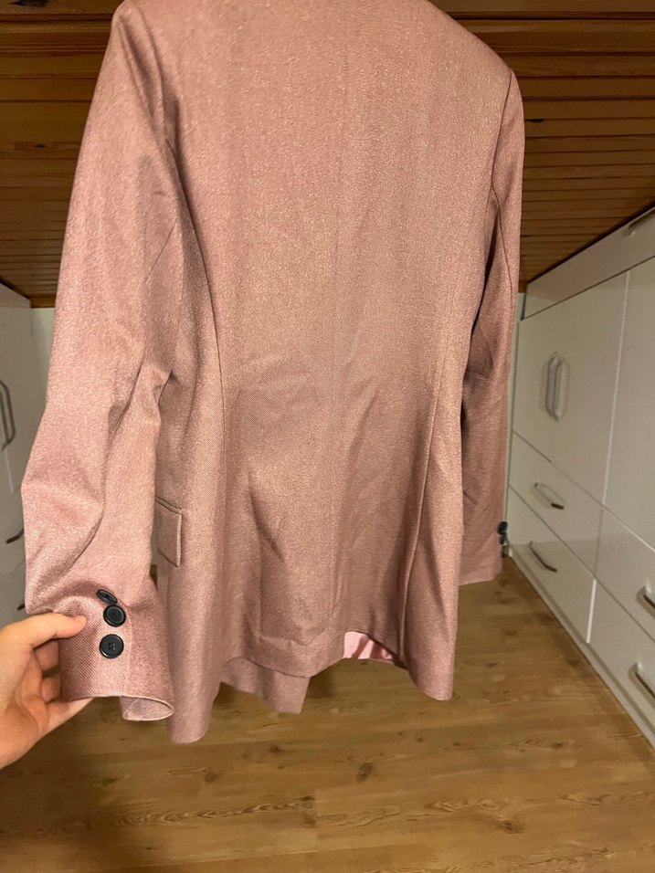 Gül kurusu Kadın Blazer Ceket - Görsel 4