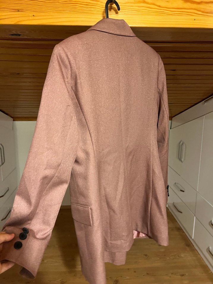 Gül kurusu Kadın Blazer Ceket - Görsel 3