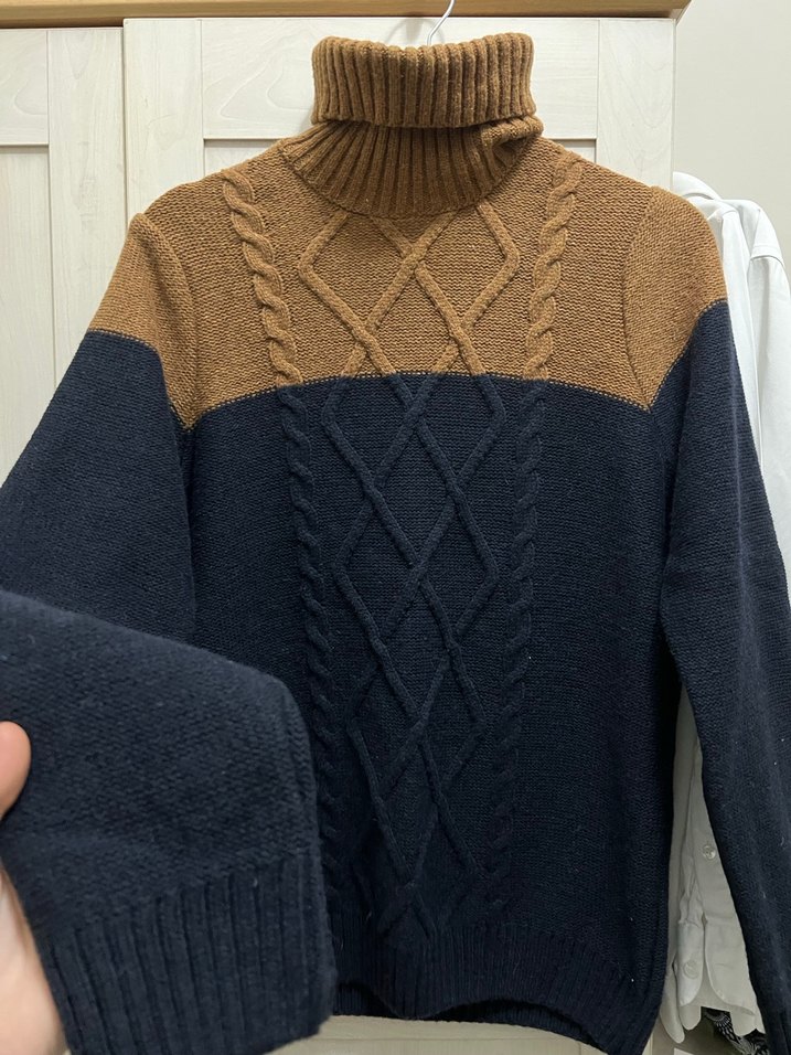 Boğazlı Örgü Kadın Kazak - Görsel 2