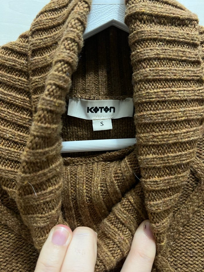 Boğazlı Örgü Kadın Kazak - Görsel 4