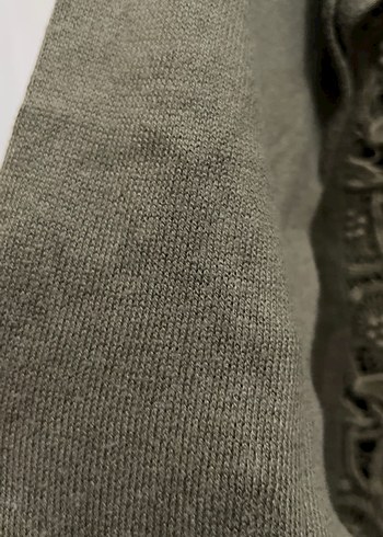 Dantel Detaylı Uzun Kollu Kadın Bluz - Görsel 3