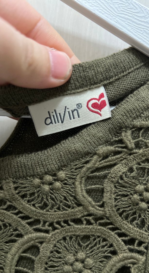 Dantel Detaylı Uzun Kollu Kadın Bluz - Görsel 4