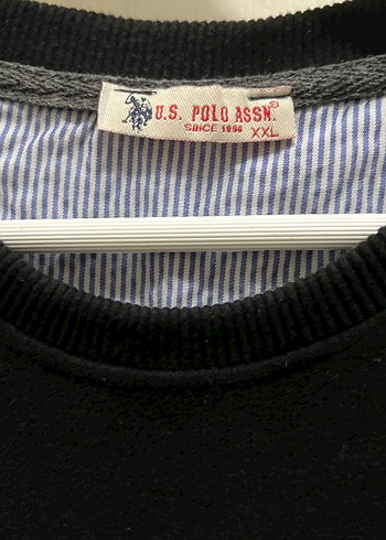 Erkek Siyah Uzun Kollu Sweatshirt - Görsel 3