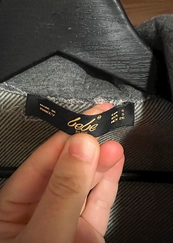 Düğmeli Gri Midi Kadın Kaban - Görsel 4