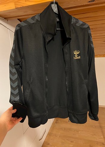 Hummel Siyah Fermuarlı Kadın Spor Ceket - Görsel 2