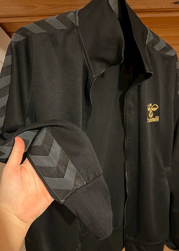 Hummel Siyah Fermuarlı Kadın Spor Ceket - Görsel 3