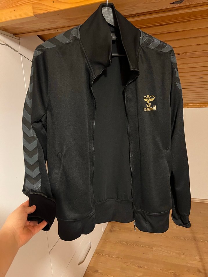 Hummel Siyah Fermuarlı Kadın Spor Ceket - Görsel 2