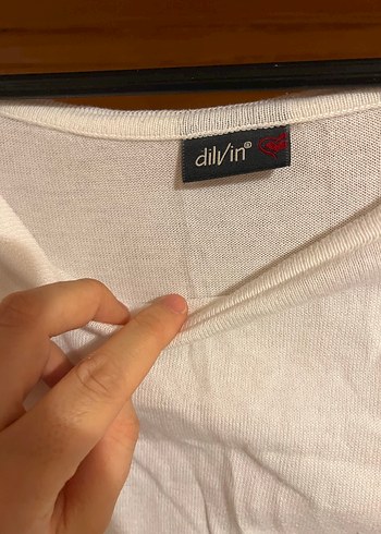 Dantel Detaylı Beyaz Kadın Triko - Görsel 5