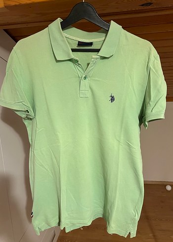 Yeşil Erkek Polo Tişört Kısa Kollu - Görsel 2