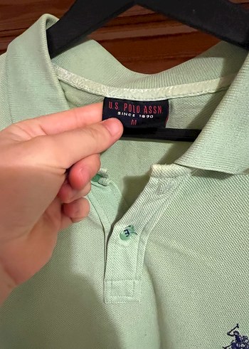 Yeşil Erkek Polo Tişört Kısa Kollu - Görsel 3