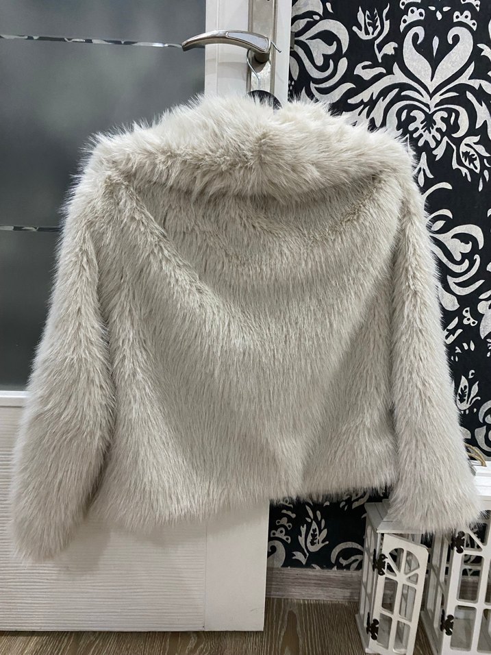 Kadın Suni Kürk Ceket - Görsel 4