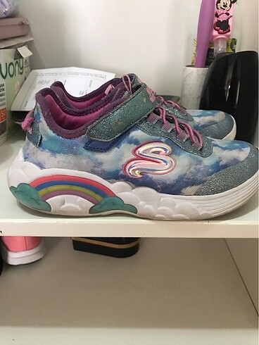 Skechers ışıklı kız çocuk ayakkabısı