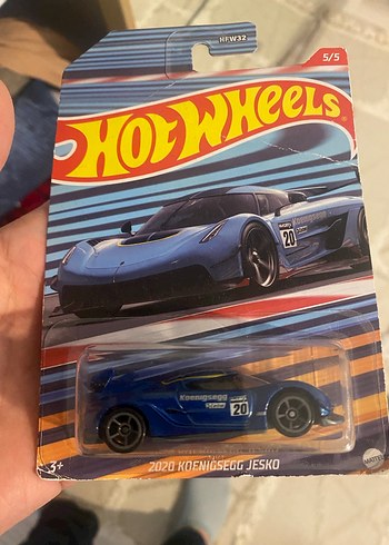 Hot Wheels 2020 Koenigsegg Jesko Mavi Oyuncak Araba