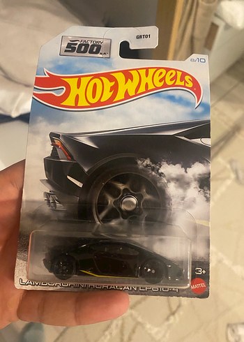 Siyah Hot Wheels Lamborghini Oyuncak Araba