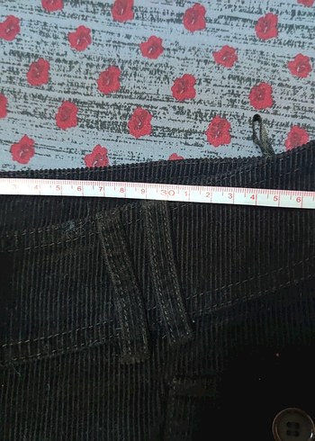 Detaylı kadife kışlık şort - Görsel 4