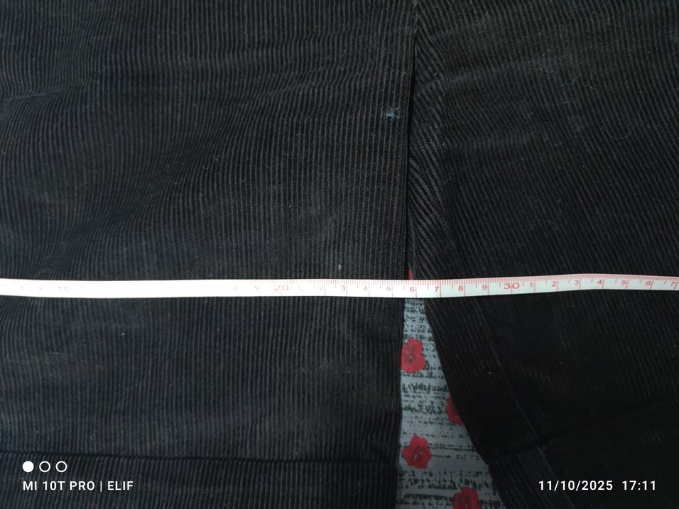 Detaylı kadife kışlık şort - Görsel 5