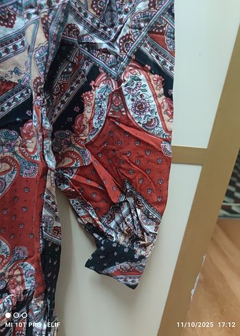 Bohem etnik desenli tunik - Görsel 3