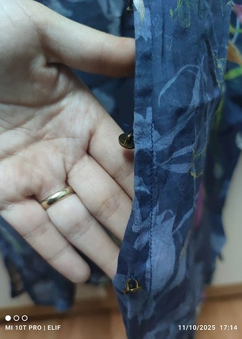 Nakışlı gömlek çiçek bahçesi - Görsel 3