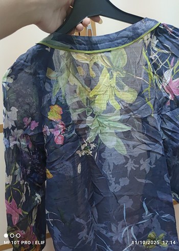 Nakışlı gömlek çiçek bahçesi - Görsel 5