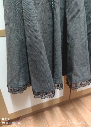 Nakışlı bohem etek vintage - Görsel 3