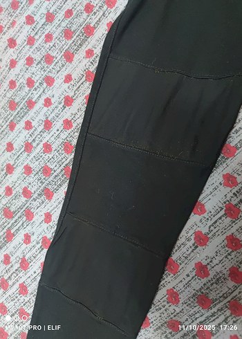 Diz detaylı tayt - Görsel 2