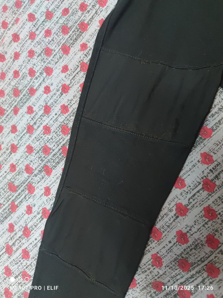 Diz detaylı tayt - Görsel 2