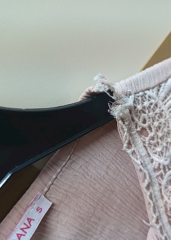 Dantel detaylı prenses bluz - Görsel 5