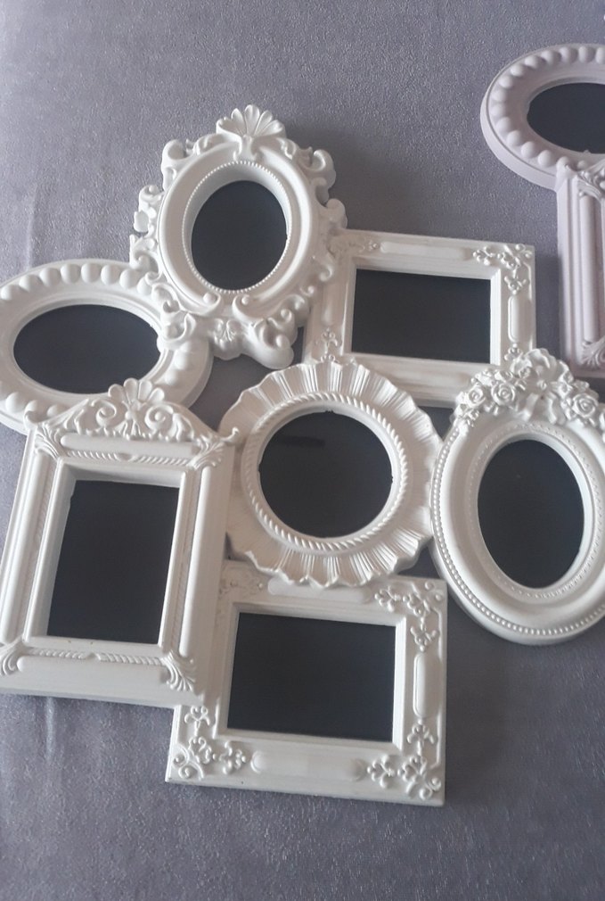 Beyaz Çoklu Dekoratif Çerçeve - Görsel 3