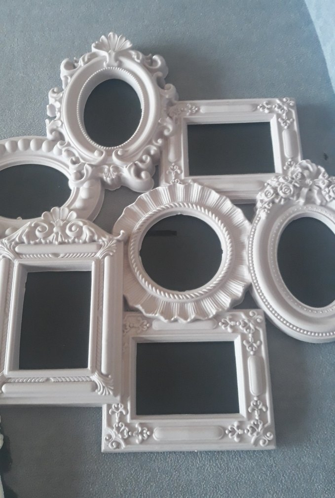 Beyaz Çoklu Dekoratif Çerçeve - Görsel 2