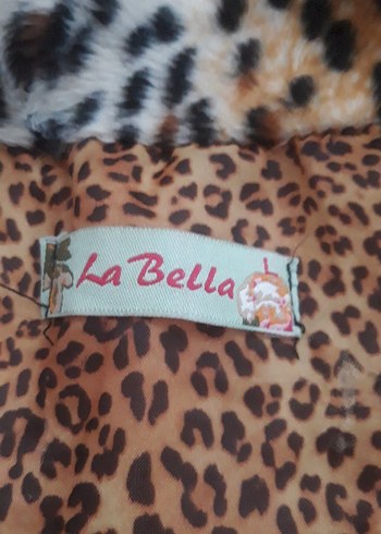 Leopar Detaylı Kırmızı Kadın Yelek - Görsel 4