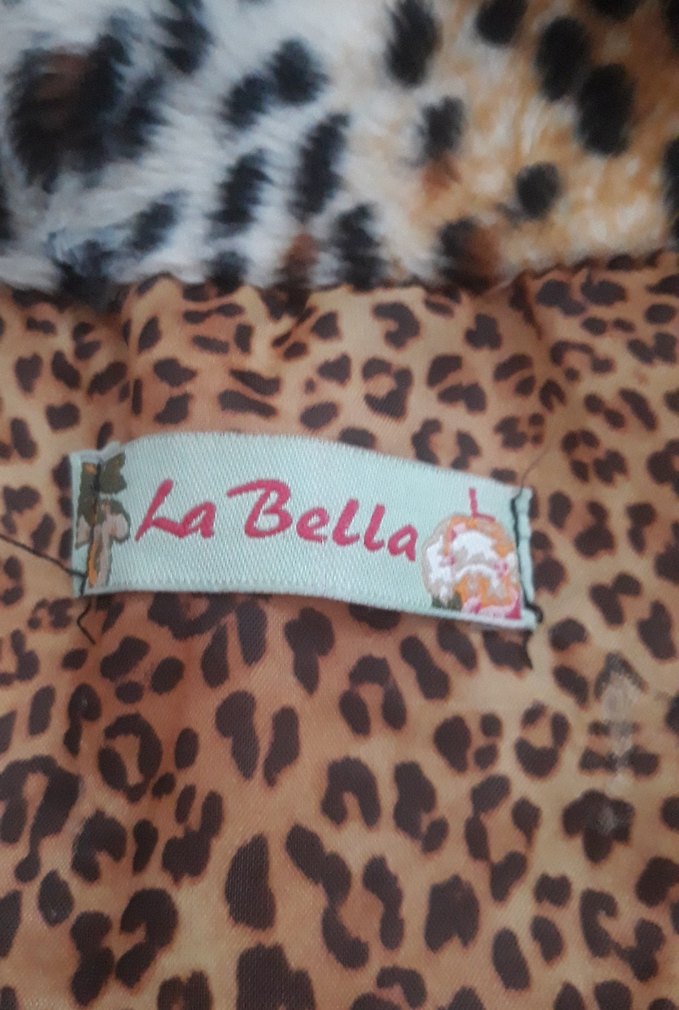 Leopar Detaylı Kırmızı Kadın Yelek - Görsel 4