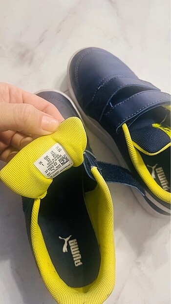 33 Beden lacivert Renk Puma erkek çocuk spor ayakkabı