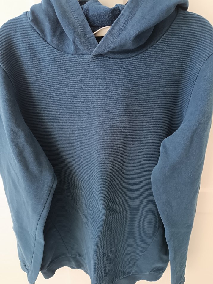 Erkek Çocuk Kapüşonlu Mavi Sweatshirt - Görsel 2