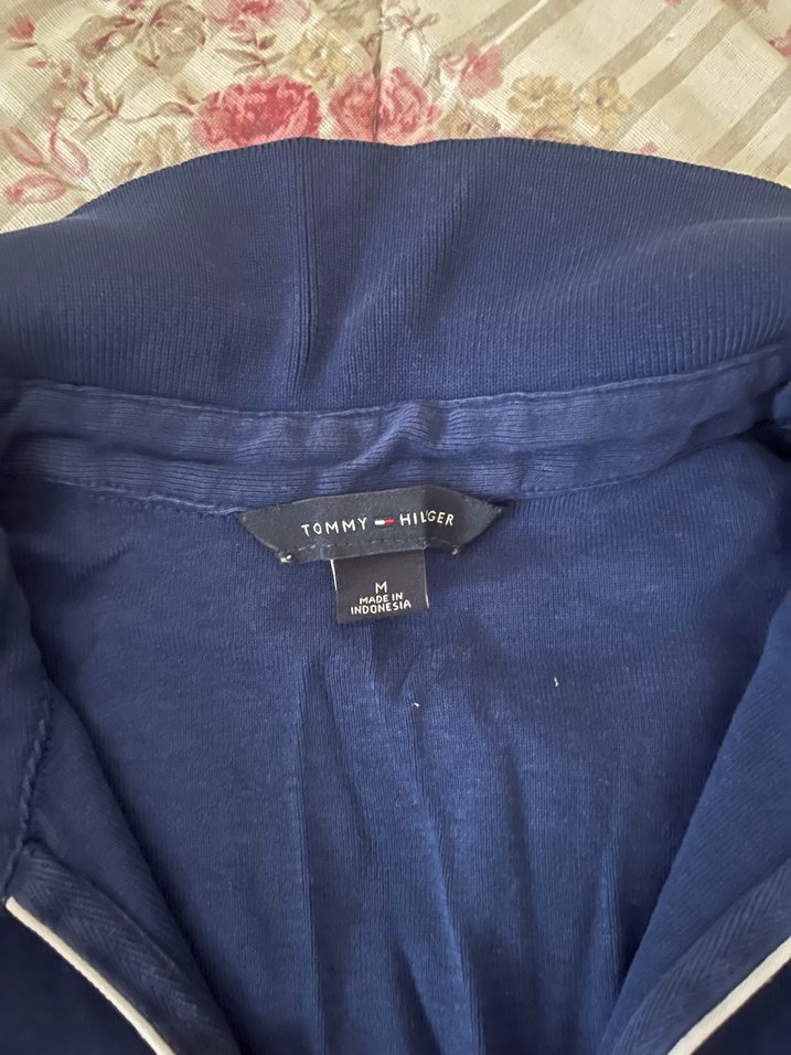 Lacivert V Yakalı Uzun elbise - Görsel 5