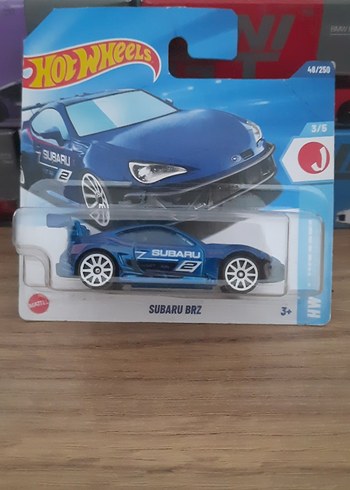 Hot Wheels Mavi Subaru BRZ Oyuncak Araba