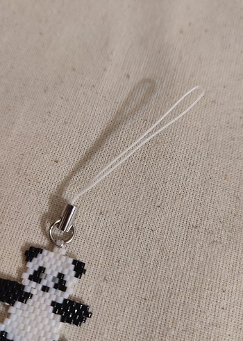  Beden Miyuki Boncuklu Panda Anahtarlık
