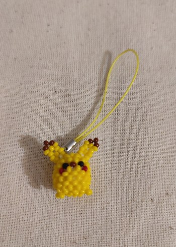 Diğer Boncuk İşlemeli Pikachu Anahtarlık
