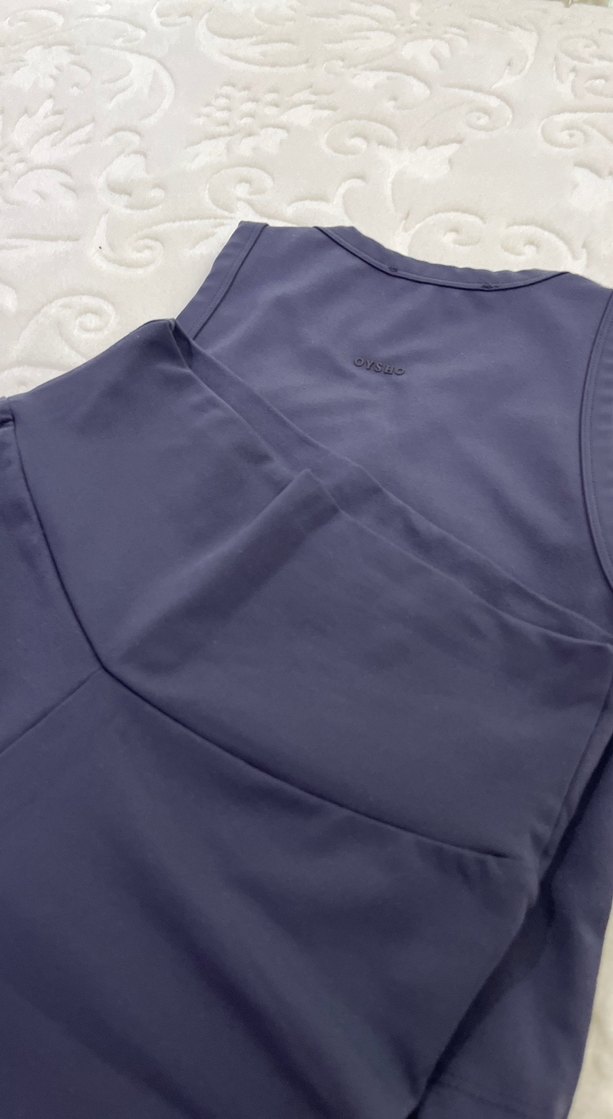 Kadın Lacivert Kolsuz Mini Spor Takım - Görsel 2