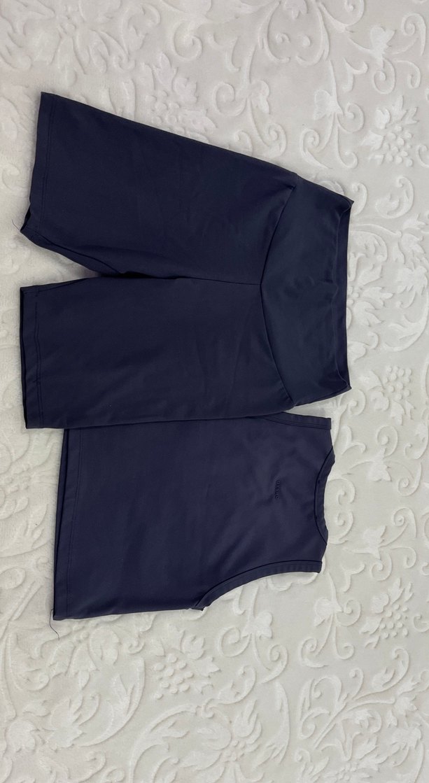 Kadın Lacivert Kolsuz Mini Spor Takım - Görsel 4