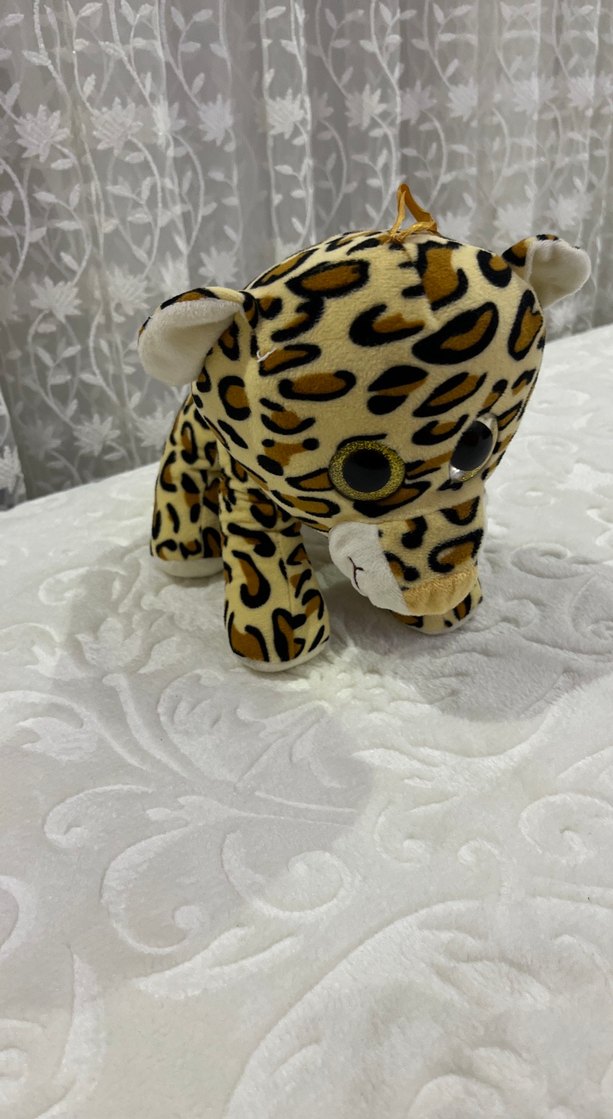 Renkli Leopar Desenli Peluş Oyuncak - Görsel 2