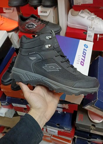 Lotto Siyah Waterproof Bot