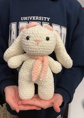 amigurumi Peluş Tavşan Oyuncak - Görsel 2