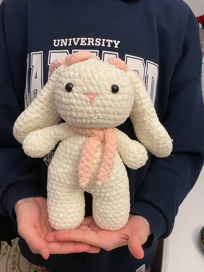 amigurumi Peluş Tavşan Oyuncak - Görsel 2