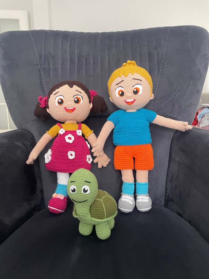 amigurumi bebek - Görsel 4