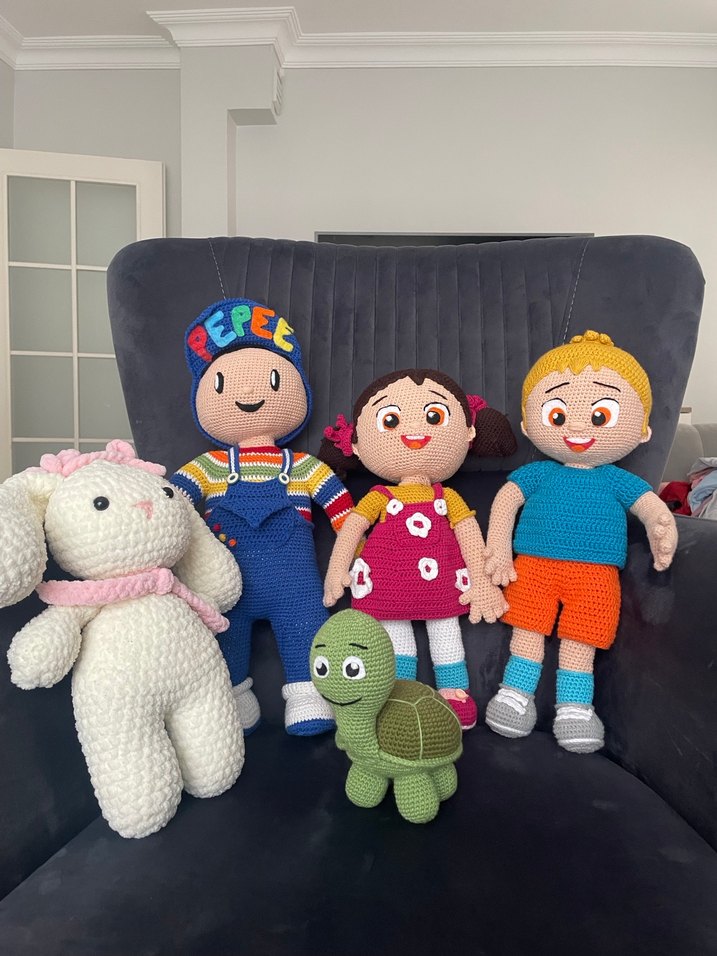 amigurumi bebek - Görsel 2