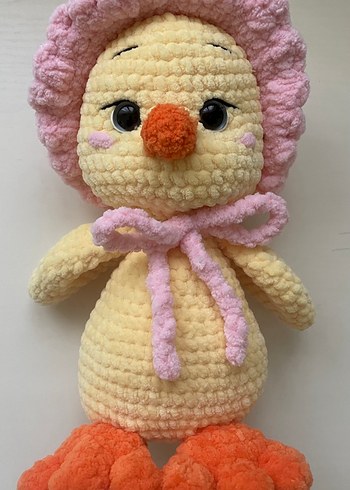 amigurumi peluş civciv - Görsel 2