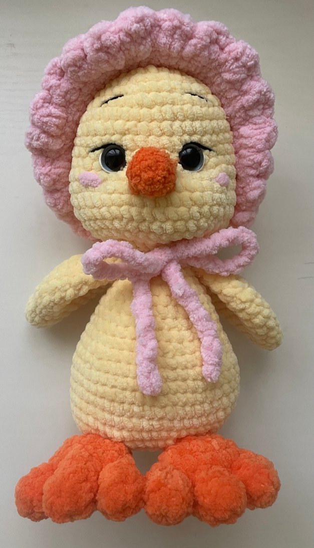 amigurumi peluş civciv - Görsel 2