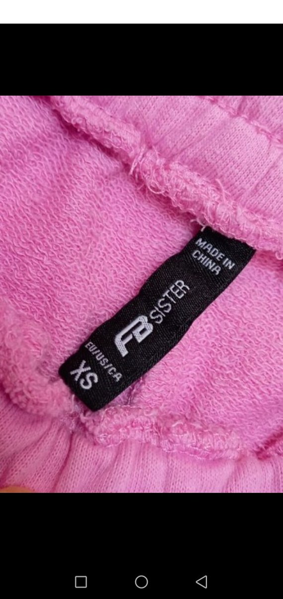 Pembe Salaş Kadın Eşofman Altı - Görsel 3